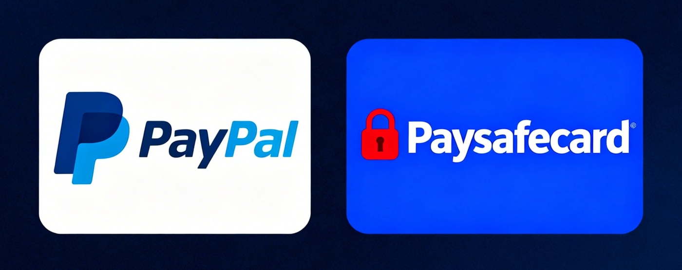 PayPal und mit Paysafecard
